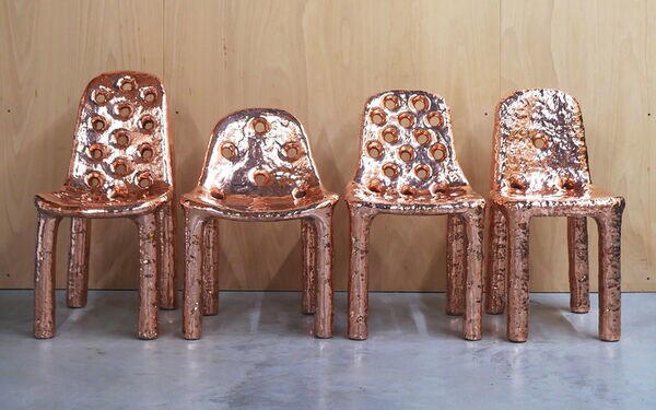 Innovative Copper Chairs