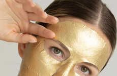 Gold Foil Face Masks