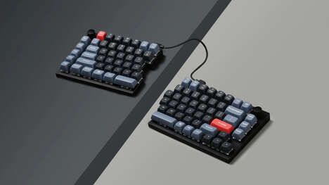 Detached Ergonomic Keyboards