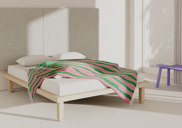 Elevated Striped Throw Blankets