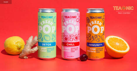 Sparkling Wellness Sodas