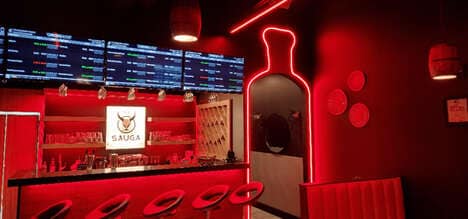 Stock Market-Themed Bars