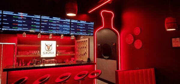 Stock Market-Themed Bars