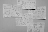 Sculptural Scrolling Photo Frames Image 3
