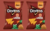 Collaboration Burger-Flavored Snack Chips