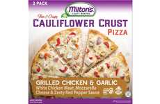 Zesty Cauliflower Crust Pizzas