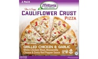 Zesty Cauliflower Crust Pizzas Image 1