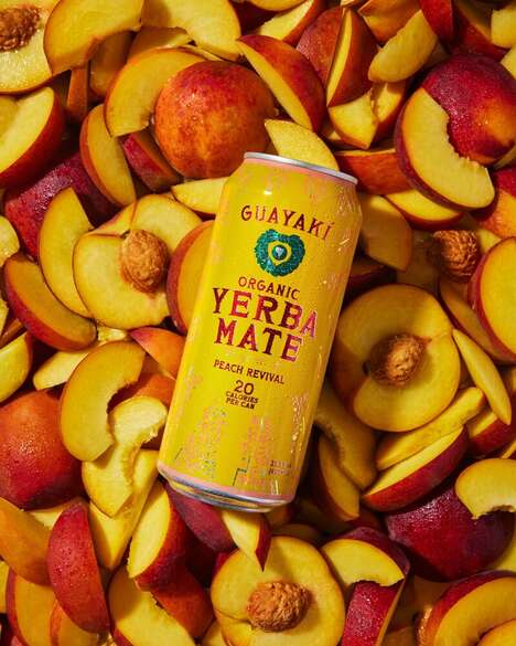 Peach-Flavored Caffeinated Beverages