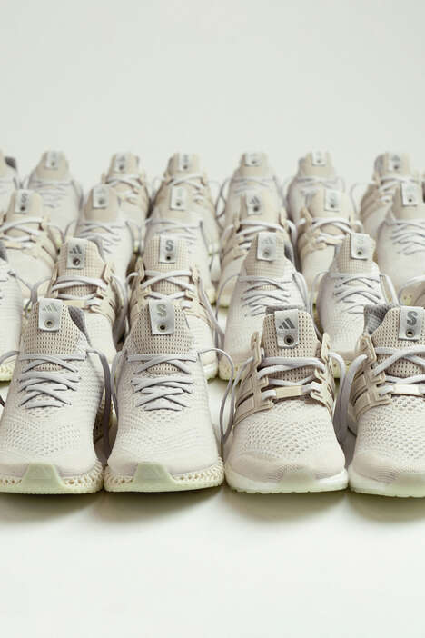 Light Gray Monochromatic Sneakers