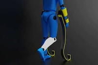 Bird-Inspired Mobility Crutches Image 8