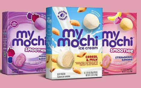 Cereal-Flavored Mochi Treats