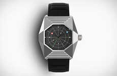 Metallic Retrofuturism Watches