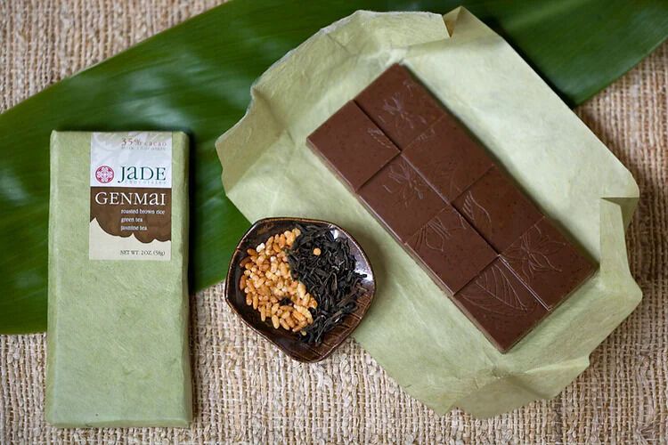 Rice-Infused Tea Chocolates