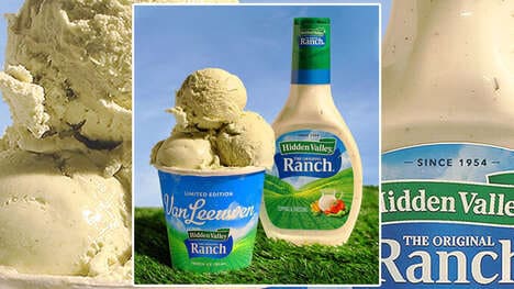 Ranch Dressing Ice Creams