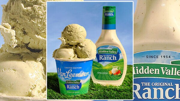 Ranch Dressing Ice Creams