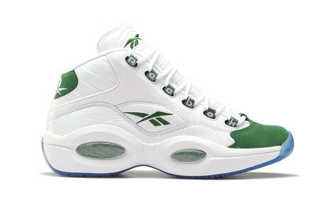 College-Themed Basketball Sneakers