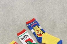 Cereal-Themed Novelty Socks