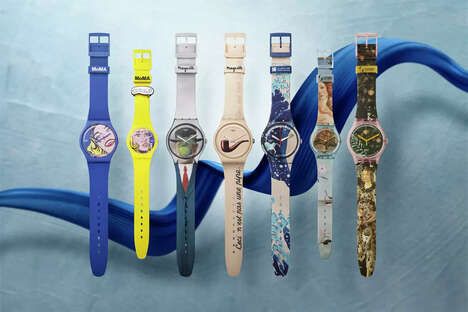 Artwork-Inspired Timepiece Collections