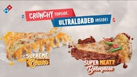 Sealed Deep Dish Pizzas
