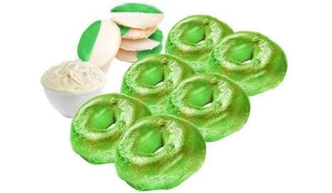 Green Patty's Day Bagels