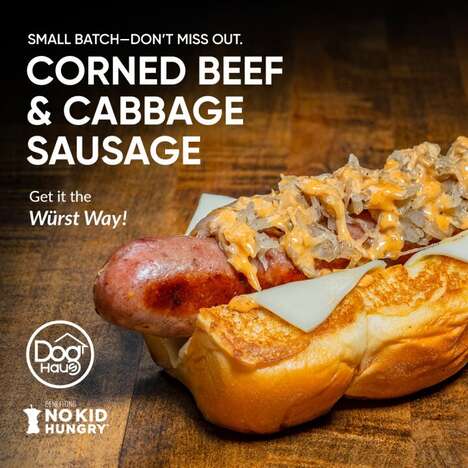 Festives Corned Beef Sausages