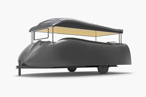 Aerodynamic Pop-Up Camping Trailers