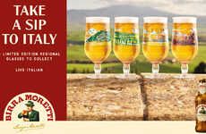 Complimentary Glassware Beer Campaigns