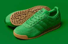 Vibrant Green Lifestyle Sneakers