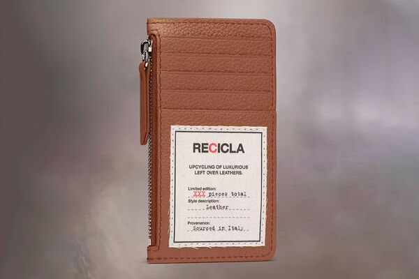 Upcycled Leather Wallet Capsules