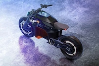 Cyberpunk-Inspired Electric Motorcycle Concepts Image 3