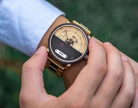 Customizable Timber Timepieces