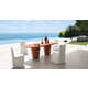 Clay-Covered Outdoor Furniture Image 1