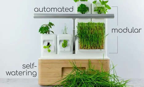 Modular Automated Indoor Planters