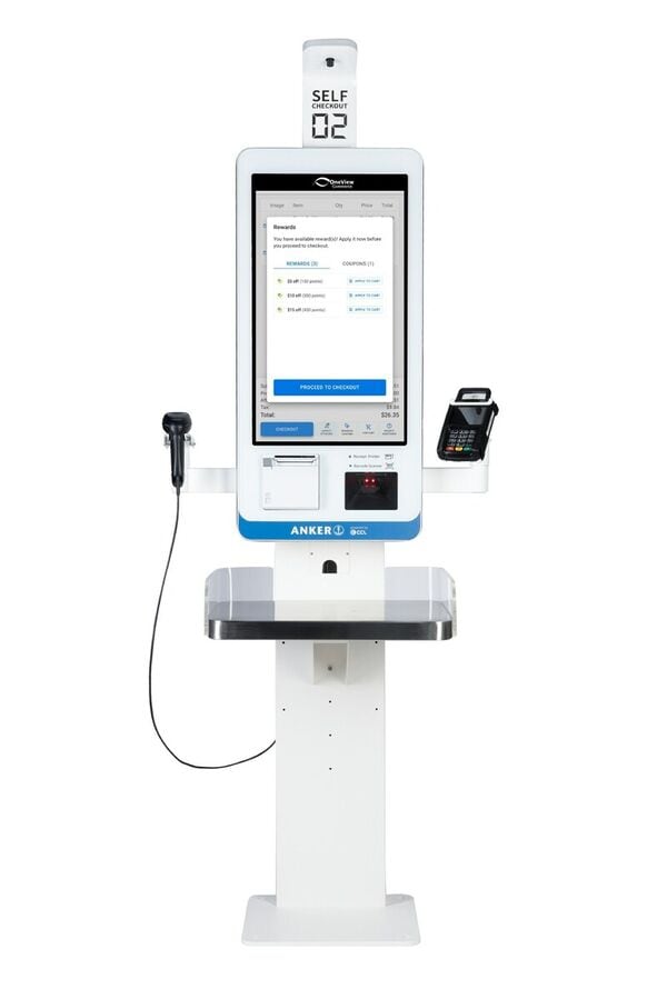 Compact Automated Retail Checkouts