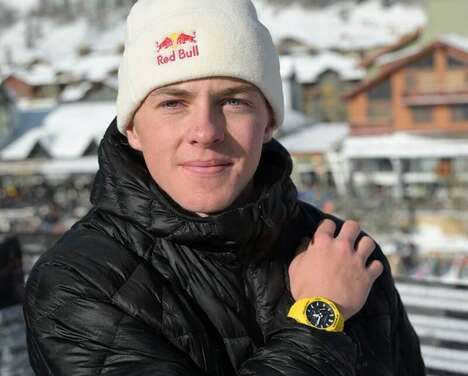Professional Snowboarder-Backed Watches