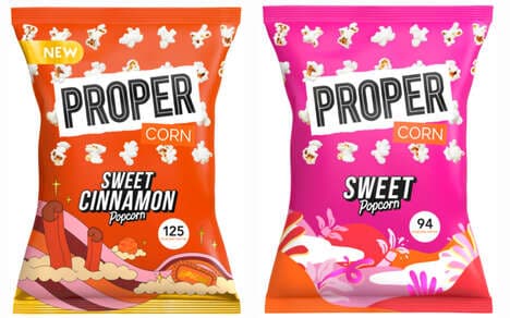 Lifestyle-Conscious Popcorn Snacks