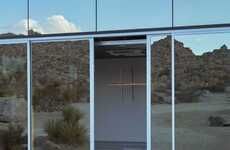 Glass-Reflective Illuminated Homes