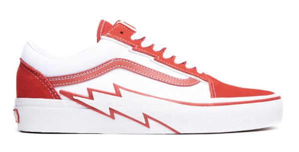 Shoes that look like 2024 vans with lightning bolt