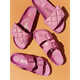 Spring-Ready Premium Tonal Sandals Image 1