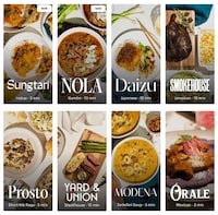 Fine Dining Meal Deliveries