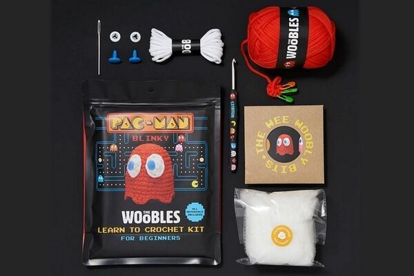 Video Game Crochet Kits : Woobles PAC-MAN Crochet Kit