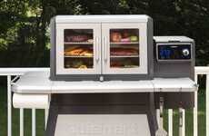 App-Enabled Backyard Cookers