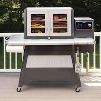 App-Enabled Backyard Cookers