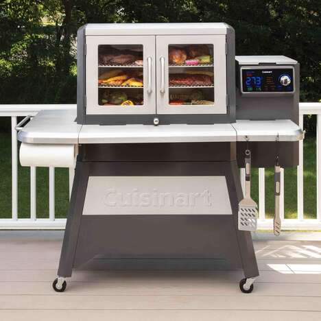 App-Enabled Backyard Cookers