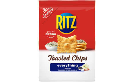 Bagel-Flavored Snack Chips