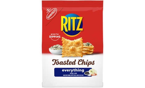 Bagel-Flavored Snack Chips