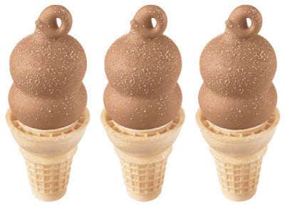 Churro-Inspired Dipped Cones