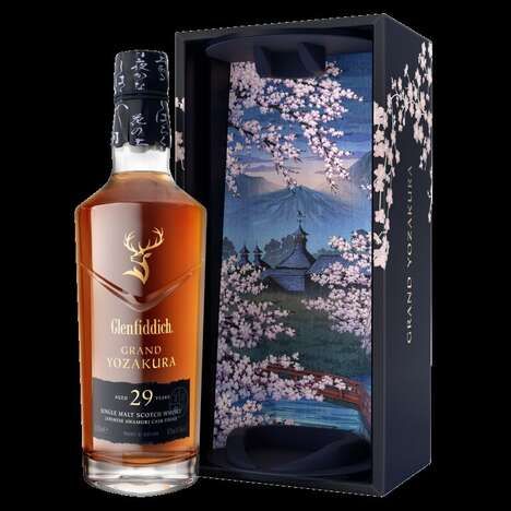 Cherry Blossom-Inspired Whiskies