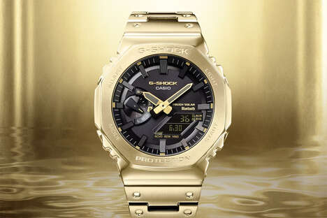 Full-Metal Gold Watches
