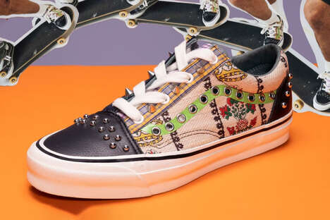 Luxury Saketeboard-Inspired Sneakers